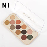 Missrose 12-Color Eye Palette Pan