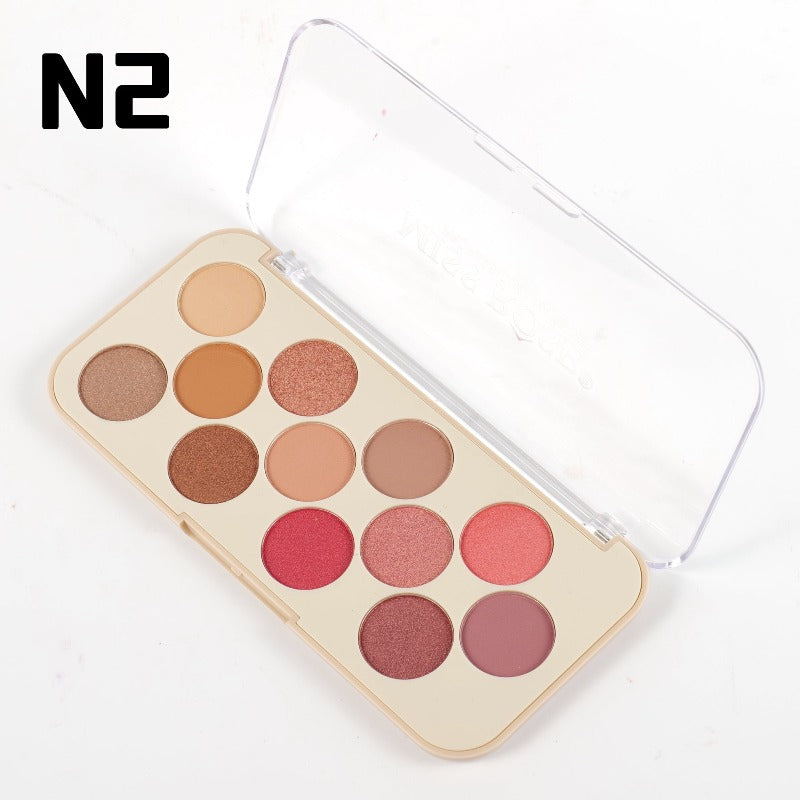 Missrose 12-Color Eye Palette Pan