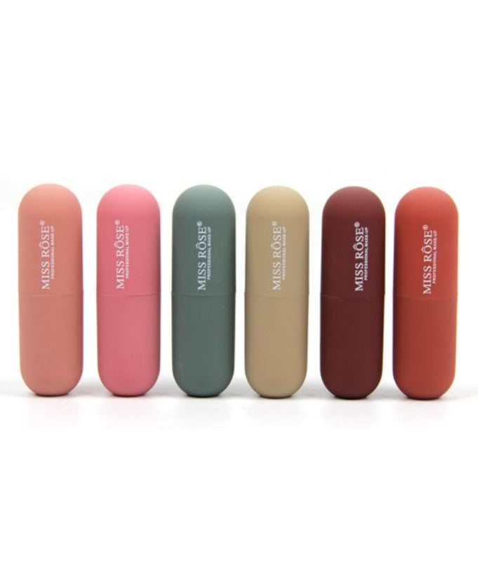 Missrose 6 Color Morandi lipstick