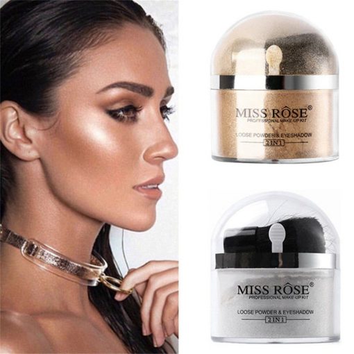 MISS ROSE Makeup Illuminator Loose Powder