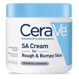 Cerave SA Cream for Rough & Bumpy Skin MOISTURIZING CREAM 16oz(453g)