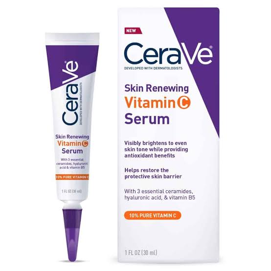 Cerave Skin Renewing Vitamin C Serum  WITH 10% PURE VITAMIN C