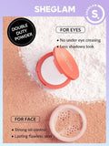 SHEGLAM Insta-Ready Face & Under Eye Setting Powder Duo-BISQUE