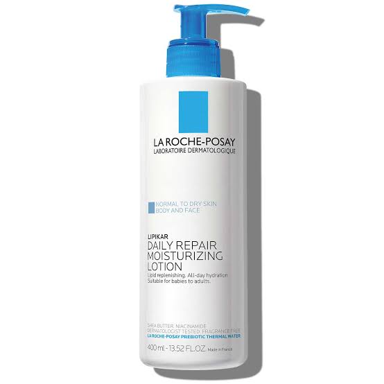 La roche posay LIPIKAR DAILY REPAIR FACE AND BODY MOISTURIZING LOTION 400ML