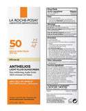 La Roche Posay ANTHELIOS MINERAL ZINC OXIDE SUNSCREEN SPF 50 Mineral Zinc Oxide Sunscreen for Face