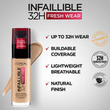 LOreal Paris - Infallible 24h Liquid Foundation - 015 Porcelain