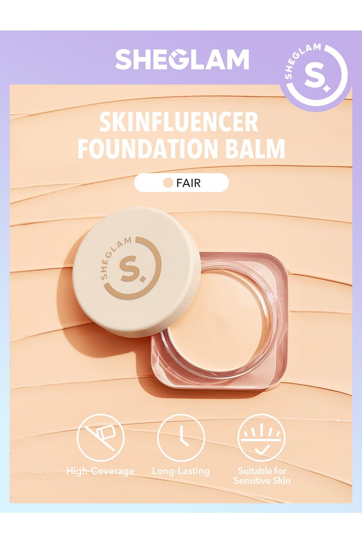 SHEGLAM Skinfluencer Full Coverage Foundation Balm Sample