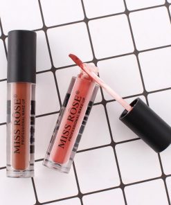 MISS ROSE Matte Lip Gloss (black)