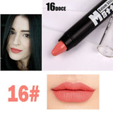 MISS ROSE Matte Lip Batom Crayon - Set of 8