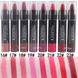 MISS ROSE Matte Lip Batom Crayon - Set of 8