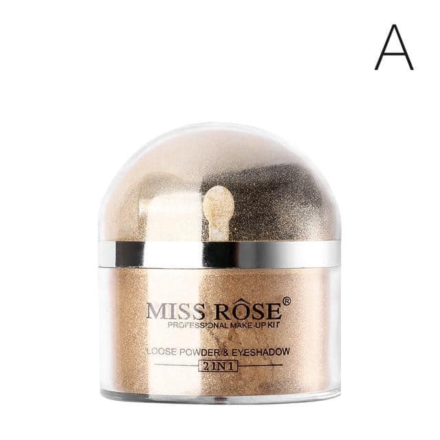 Miss Rose Golden Glitter Loose Powder Highlighter