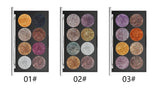 Miss Rose Makeup Palette 8 Color Glitter