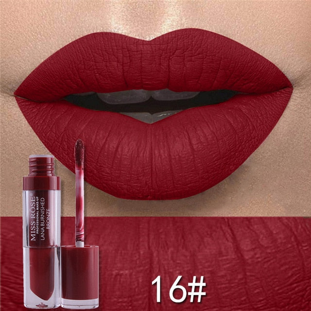 MISS ROSE Black Matte Lip Gloss