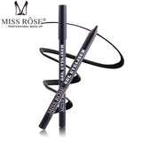 MISS ROSE Waterproof Make Up Eye Liner Pencil - Black