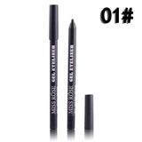 MISS ROSE Waterproof Make Up Eye Liner Pencil - Black