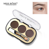 Miss Rose 3 Colors Eyebrow Powder