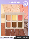 SHEGLAM STEREO FACE SIX COLOR POWDER PALETTE