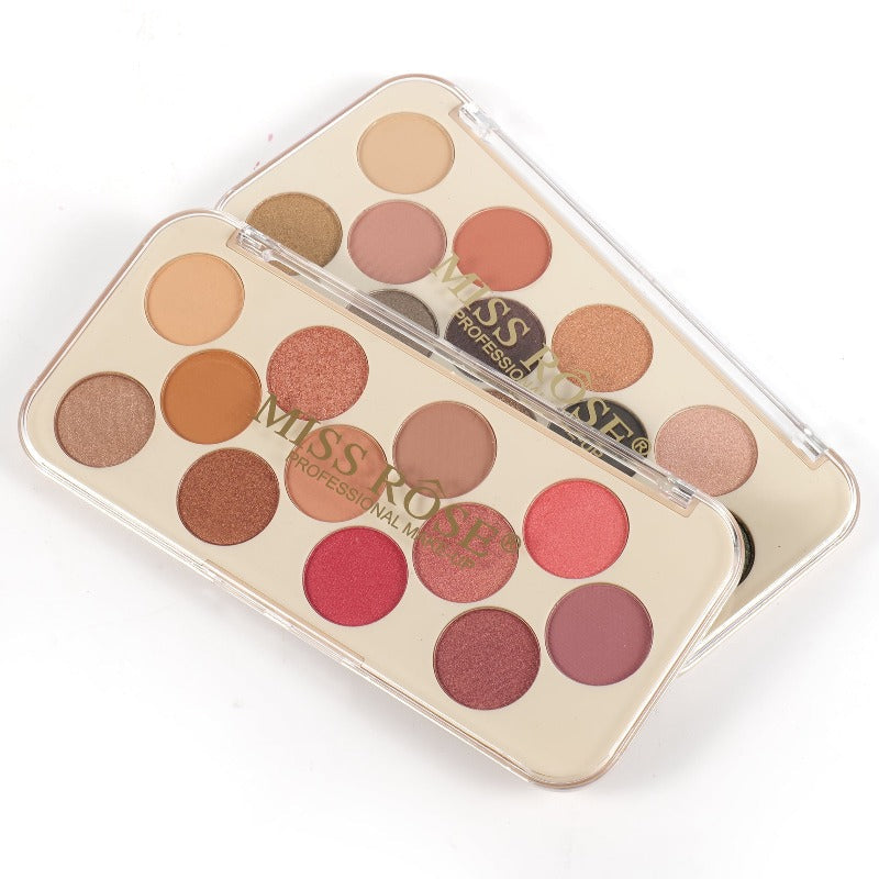 Missrose 12-Color Eye Palette Pan