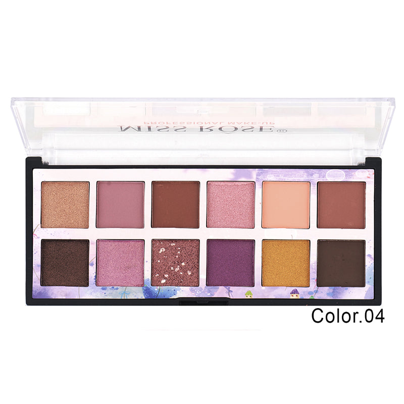 Miss rose 12 Color Eye Shadow Palette