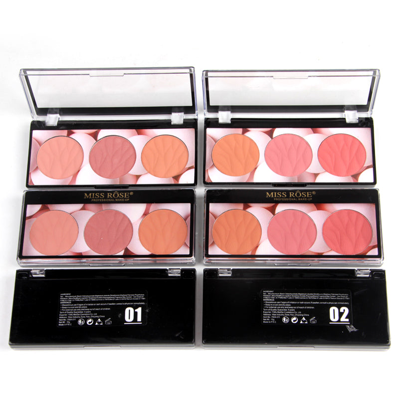 Miss Rose 3 Color Blush